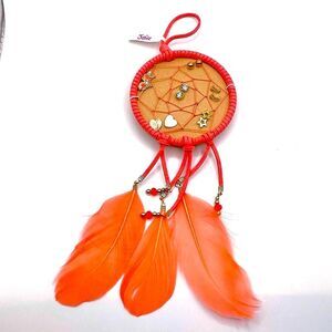 6 Pairs of Stud Earrings with Dreamcatcher - Justice